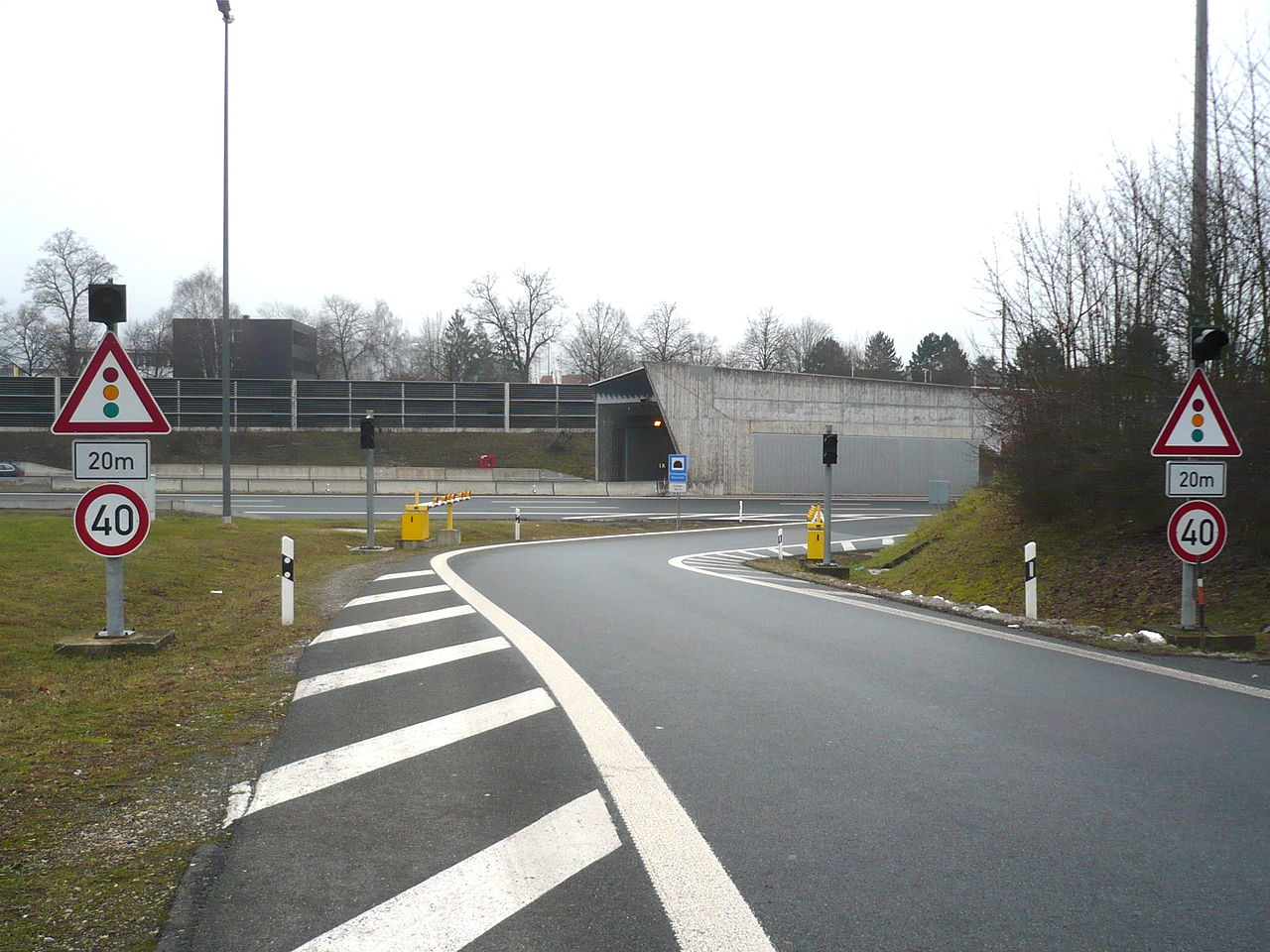 Avertissement de feux de circulation